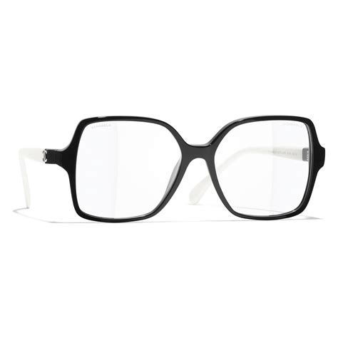 Lentes cuadrados anti luz azul Acetato y perlas de cristal